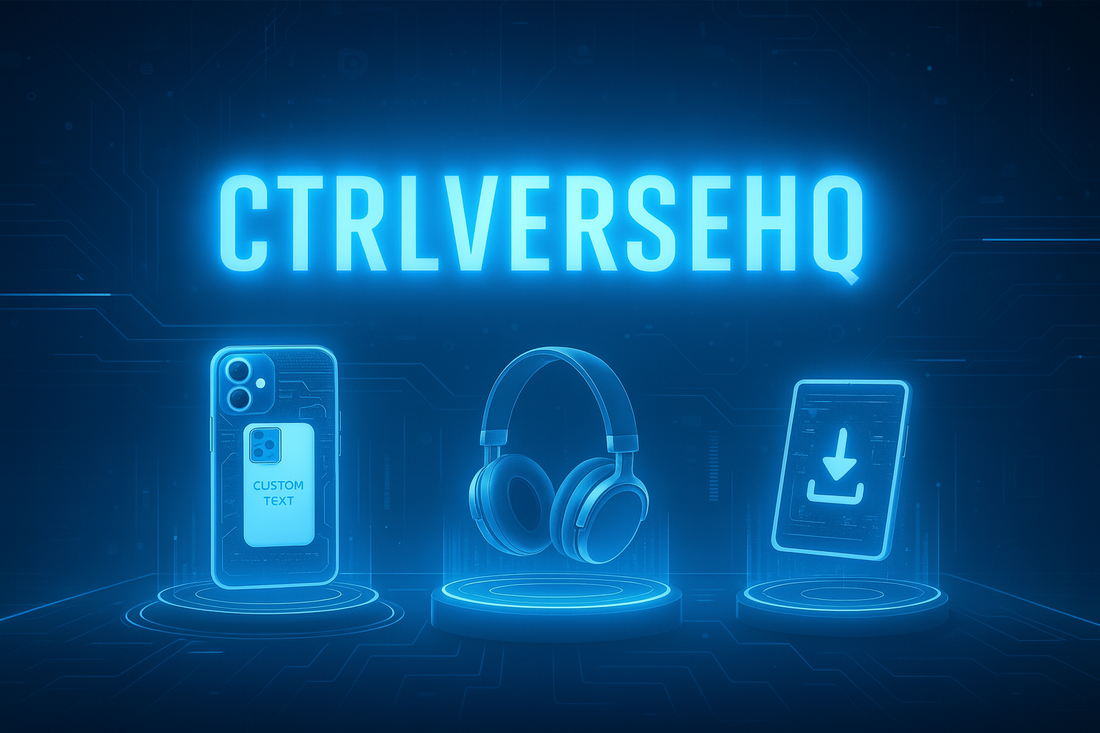 🛍️ Welcome to CTRLverseHQ — The Storefront Is Now LIVE!