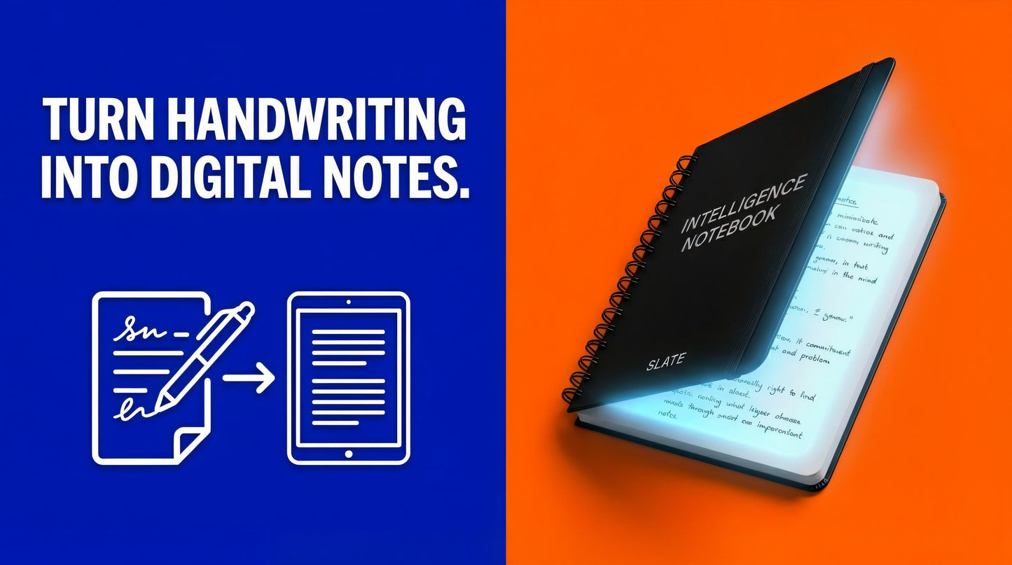 Slate Intelligence Notebook