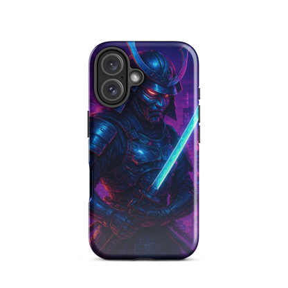 Samurai Neon Armor Case for iPhone
