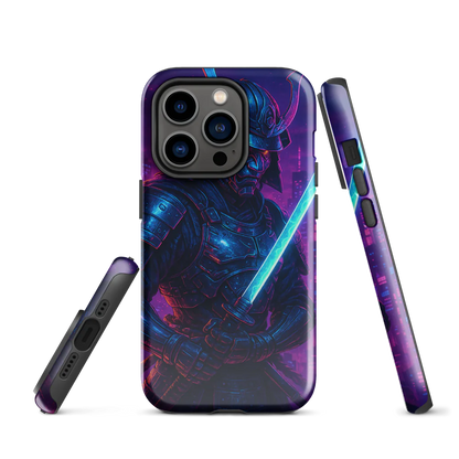 Samurai Neon Armor Case for iPhone