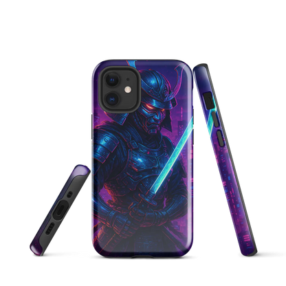 Samurai Neon Armor Case for iPhone